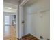 Laundry area with built-in shelving at 9887 Live Oak Ct, Douglasville, GA 30135