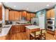 Bright kitchen with stainless steel appliances and an island at 4695 Prestbury Dr, Suwanee, GA 30024