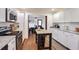 Modern kitchen with stainless steel appliances and granite countertops at 4246 Antler Se Trl, Smyrna, GA 30082