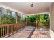 Relaxing deck with wooded views at 138 Slippery Rock Ct, Villa Rica, GA 30180