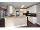 Kitchen with granite countertops and white cabinets at 138 Slippery Rock Ct, Villa Rica, GA 30180