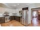 Modern kitchen with stainless steel appliances and granite countertops at 1750 Terrace Lake Dr, Lawrenceville, GA 30043