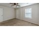 Bedroom with closet and ceiling fan at 3480 Ridge Hill Pkwy, Douglasville, GA 30135