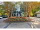 Building entrance with fountain and landscaping at 2870 Pharr Court South Nw # 2602, Atlanta, GA 30305