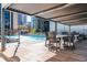 Relaxing poolside patio furniture under a pergola at 1280 W Peachtree Nw St # 914, Atlanta, GA 30309