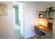Clean bathroom with patterned floor and shower/tub combo at 215 Piedmont Ne Ave # 1905, Atlanta, GA 30308