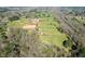 Aerial view of the property and its features at 2431 Perkerson Mill Rd, Austell, GA 30106