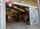Spacious horse stable with large stalls and ample room for horses at 2431 Perkerson Mill Rd, Austell, GA 30106
