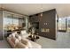 Spacious balcony with seating area,fireplace and grill at 3107 Peachtree Ne Rd # 1502, Atlanta, GA 30305