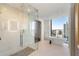 Spa-like bathroom with large shower and soaking tub at 3107 Peachtree Ne Rd # 1502, Atlanta, GA 30305