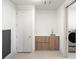 Convenient laundry room with washer, dryer, and cabinets at 3107 Peachtree Ne Rd # 1502, Atlanta, GA 30305