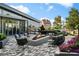 Relaxing outdoor patio with fire pit and comfortable seating at 3107 Peachtree Ne Rd # 1502, Atlanta, GA 30305