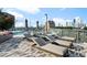 Relaxing pool deck with lounge chairs and city views at 3107 Peachtree Ne Rd # 1502, Atlanta, GA 30305