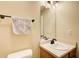 Simple half bathroom with single vanity at 3579 Oakshire Se Way, Atlanta, GA 30354