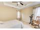 Comfortable bedroom with rocking chair and exercise bike at 3579 Oakshire Se Way, Atlanta, GA 30354