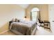 Cozy bedroom with large window and workspace at 3579 Oakshire Se Way, Atlanta, GA 30354