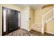 Entryway with double door entry, hardwood floors, and neutral decor at 3579 Oakshire Se Way, Atlanta, GA 30354
