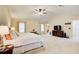 Large main bedroom with ensuite access and TV at 3579 Oakshire Se Way, Atlanta, GA 30354
