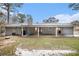 Ranch house with covered patio and backyard at 3661 Collins Dr, Douglasville, GA 30135
