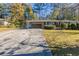 Ranch home with covered carport and well-maintained lawn at 6677 Songwood Dr, Austell, GA 30168