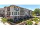 Upscale townhomes showcasing architectural details at 358 Olmstead Way # 25, Alpharetta, GA 30022