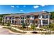 Luxury townhome community with landscaped grounds at 358 Olmstead Way # 25, Alpharetta, GA 30022