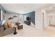 Versatile bonus room with a modern feel and access to a laundry room at 4175 Viola Pl, Atlanta, GA 30349