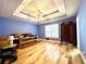 Main bedroom with hardwood floors, tray ceiling and ample closet space at 3920 Genoa Ct, Duluth, GA 30096