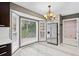 Bright kitchen with stainless steel appliances and bay window at 201 Nina Cir, Locust Grove, GA 30248