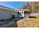 Newly renovated screened porch and patio area at 654 Garner Sw Rd, Lilburn, GA 30047