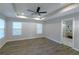 Spacious bedroom with ceiling fan and hardwood floors at 2330 Beecher Cir, Atlanta, GA 30311