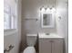 Clean bathroom with vanity, toilet, and shower at 2196 Swallow Se Cir, Atlanta, GA 30315