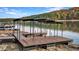 Lakefront property with spacious covered boat dock at 923 Pine Cir, Woodstock, GA 30189