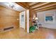 Inviting entryway with hardwood floors and a glass-paned door at 923 Pine Cir, Woodstock, GA 30189