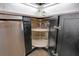 Corner cabinet with a two-tiered lazy susan at 923 Pine Cir, Woodstock, GA 30189