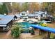 Luxury home with pool, waterslide, and lake access at 2440 Emerald Dr, Jonesboro, GA 30236