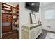 Cozy bedroom with built in closet and media console at 2440 Emerald Dr, Jonesboro, GA 30236