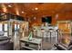 Spacious game room with bar and seating area at 2440 Emerald Dr, Jonesboro, GA 30236