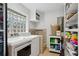 Laundry room with washer, dryer, and utility sink at 2440 Emerald Dr, Jonesboro, GA 30236