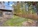 Private backyard with deck and wooden fence at 727 Pear Grove Pl, Marietta, GA 30066