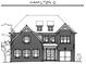 Two-story brick home with large windows and attached garage at 11355 Bennett Ln, Johns Creek, GA 30097