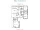 Second floor plan featuring owner's suite and multiple bedrooms at 11355 Bennett Ln, Johns Creek, GA 30097