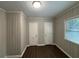 Bright bedroom with double closets and hardwood floors at 2053 Juanita St, Decatur, GA 30032