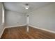 Spacious living area with hardwood floors and neutral walls at 1642 Cecilia Se Dr, Atlanta, GA 30316