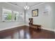 Bright dining area with hardwood floors and natural light at 622 Denali Dr, Mableton, GA 30126