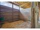 Clean horse stall with wood walls and shavings at 2054 Cook Rd, Oxford, GA 30054