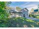 Spacious backyard offering a private patio and basketball at 5382 Kemper Pl, Stone Mountain, GA 30088