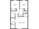 Three-bedroom home floor plan with primary bedroom and multiple baths at 5382 Kemper Pl, Stone Mountain, GA 30088