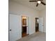Primary bedroom with private bathroom and access to kitchen at 168 Waypoint Dr, Stockbridge, GA 30281