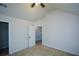 Spacious bedroom with vaulted ceiling, ceiling fan and access to closet at 168 Waypoint Dr, Stockbridge, GA 30281